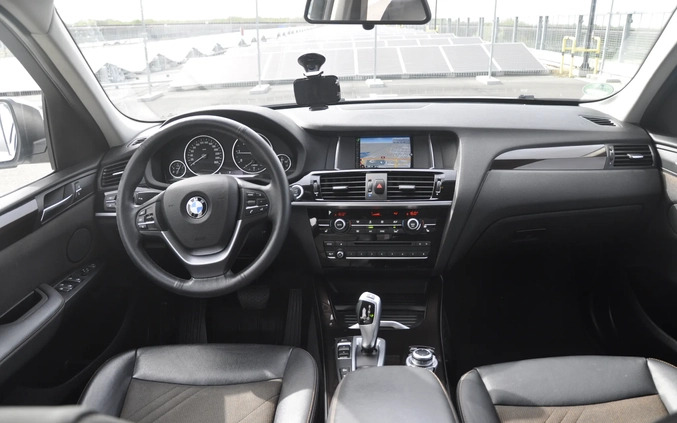 BMW X3 cena 91777 przebieg: 114456, rok produkcji 2017 z Wrocław małe 232